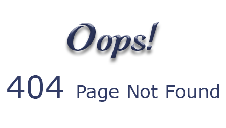 Oops! It's a '404 Page Not Found' error.
